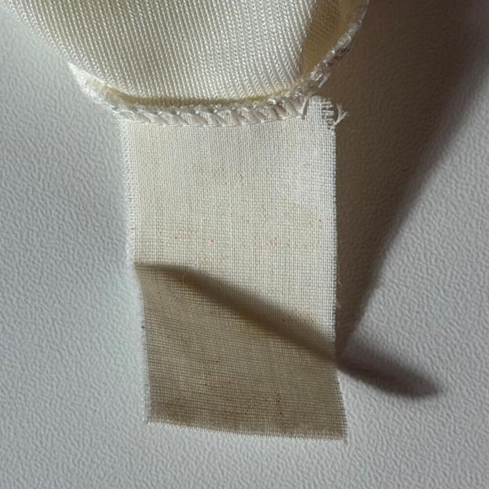 Vintage 60s/70s ivory slip skirt - Picture 3 of 6